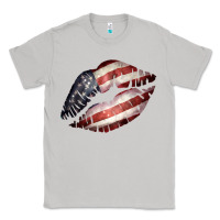 Moon Dust American Flag Lips Classic Tee - Bettercallsaul