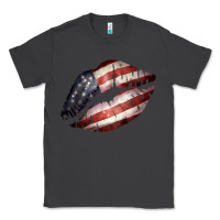 Smoke American Flag Lips Classic Tee - Bettercallsaul