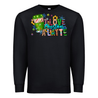 Black LIve Christmas Latte Premium Sweatshirt - CowhideDigitalArt