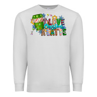 Dove Grey LIve Christmas Latte Premium Sweatshirt - CowhideDigitalArt
