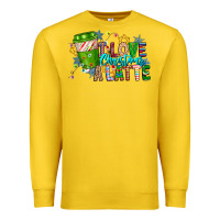 Lemon LIve Christmas Latte Premium Sweatshirt - CowhideDigitalArt