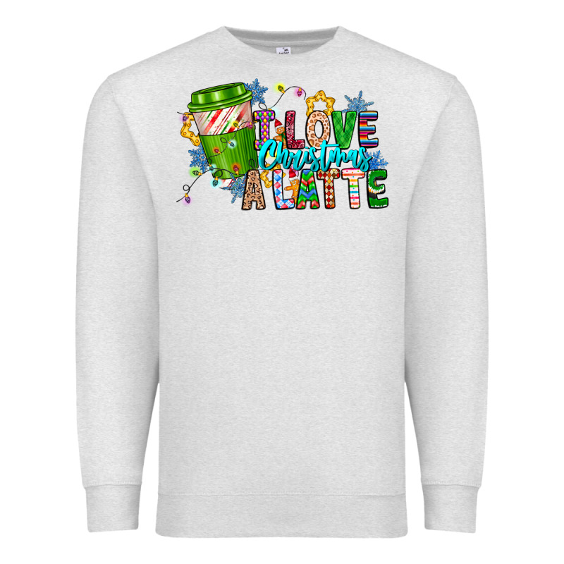 Live Christmas Latte Premium Sweatshirt by CowhideDigitalArt | Teevron