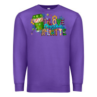 Purple LIve Christmas Latte Premium Sweatshirt - CowhideDigitalArt