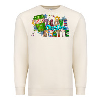 Sandshell LIve Christmas Latte Premium Sweatshirt - CowhideDigitalArt