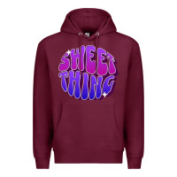 Burgundy editable sweet thing Premium Hoodie - tuanDangUi
