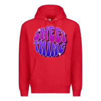 Red editable sweet thing Premium Hoodie - tuanDangUi