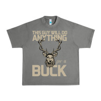 Tornado Funny Hunters Will Do Anything For a Buck Hunting Urban Heavy Tee - Bettercallsaul