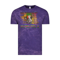 Cloud Purple Your Crazy Is Showing Vintage Tee - Bettercallsaul