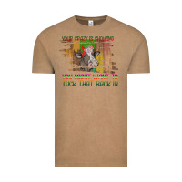 Vintage Coffee Your Crazy Is Showing Vintage Tee - Bettercallsaul