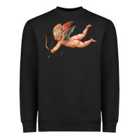 Black cupid olivia Heavyweight Sweatshirt - OliviaCreatesArt