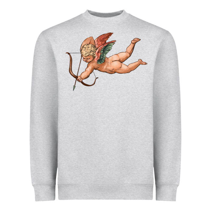 Cupid Olivia Heavyweight Sweatshirt by OliviaCreatesArt | Teevron
