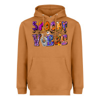 Meerkat Spooky Vibes Heavyweight Hoodie - CowhideDigitalArt