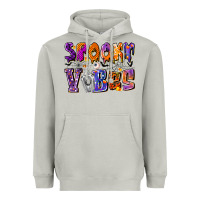 Moon Dust Spooky Vibes Heavyweight Hoodie - CowhideDigitalArt