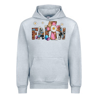 Heather Grey faith cross Urban Hoodie - Artiststas