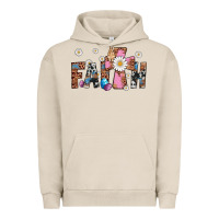 Pigment French Oak faith cross Urban Hoodie - Artiststas