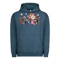 Pigment Midnight Navy faith cross Urban Hoodie - Artiststas