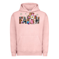 Pigment Salmon faith cross Urban Hoodie - Artiststas