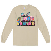 Mushroom Egg hunter plate letters Easter Day Long Sleeve Tee - HowdyJamesFarm