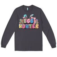 Smoke Egg hunter plate letters Easter Day Long Sleeve Tee - HowdyJamesFarm