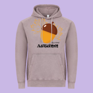 Welcome Autumn Vintage Hoodie Designed By Bettercallsaul