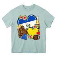 Arona el salvador hearts Heavy Core Tee - NancyCooperArtShop