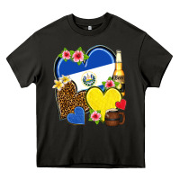 El Salvador Hearts Heavy Core Tee | Teevron