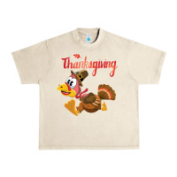 Sandshell Thanksgiving family Urban Heavy Tee - tuanDangUi
