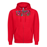Red We Fight Together Zipper Hoodie - BundleAndBundleShop