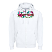 White We Fight Together Zipper Hoodie - BundleAndBundleShop