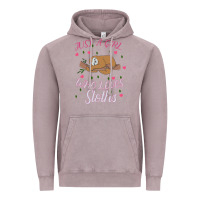 Vintage Zinc Just A Girl Who Lowes Sloths Vintage Hoodie - Bettercallsaul