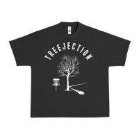 Pigment Black Disc Golf Funny Sports Tree Disc Golf Player Urban Heavy Tee - tuanDangUi
