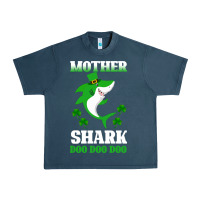 Midnight Navy Mother Shark Doo Doo Doo Urban Heavy Tee - Bettercallsaul
