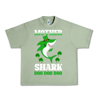 Oil Green Mother Shark Doo Doo Doo Urban Heavy Tee - Bettercallsaul