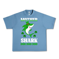 Pebble Blue Mother Shark Doo Doo Doo Urban Heavy Tee - Bettercallsaul