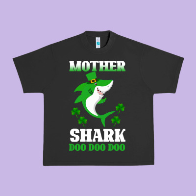 Mother Shark Doo Doo Doo Urban Heavy Tee Designed By Bettercallsaul