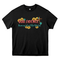 Black god fidence Heavy Core Tee - MaliasSmallBusiness