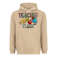 Mushroom Teacher Calus Heavyweight Hoodie - CowhideDigitalArt