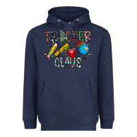 Navy Teacher Calus Heavyweight Hoodie - CowhideDigitalArt