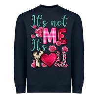Navy it s not me it s you Heavyweight Sweatshirt - OliviaCreatesArt
