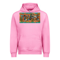 Texas Sunflower Cactus Cowhide Leopard Licence Plate Urban Hoodie | Teevron