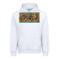 White texas sunflower cactus cowhide leopard licence plate Urban Hoodie - Artiststas