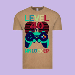 Level 40 Unlocked Vintage Tee Designed By Bettercallsaul