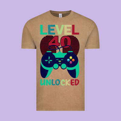 Level 40 Unlocked Vintage Tee Designed By Bettercallsaul