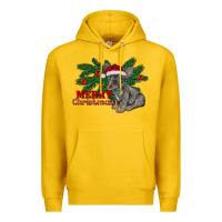 Merry Christmas French Bulldog Premium Hoodie | Teevron