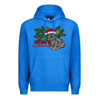 True Royal merry christmas french bulldog Premium Hoodie - RanaPortraitStore