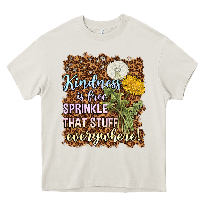 Kindness Is Free Sprinkle Heavy Core Tee by NancyCooperArtShop | Teevron