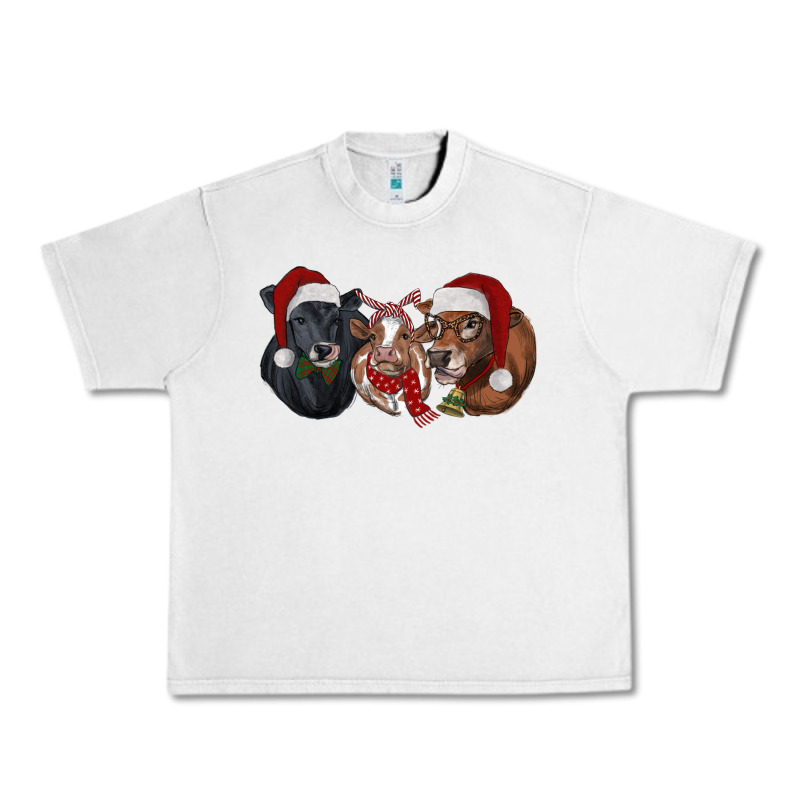 Christmas Heifers Urban Heavy Tee by RanaPortraitStore | Teevron