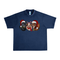 Navy christmas heifers Urban Heavy Tee - RanaPortraitStore