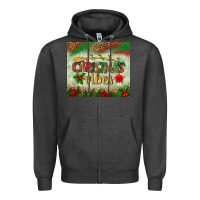 Charcoal Heather christmas vibes tumbler Zipper Hoodie - BundleAndBundleShop