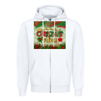 White christmas vibes tumbler Zipper Hoodie - BundleAndBundleShop